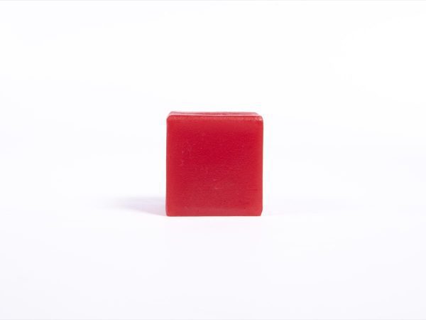 Giant Textured Beads Red Cube