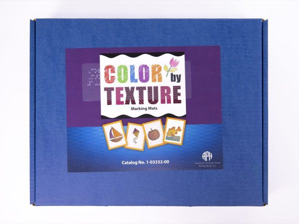 Color By Texture Marking Mats packaging