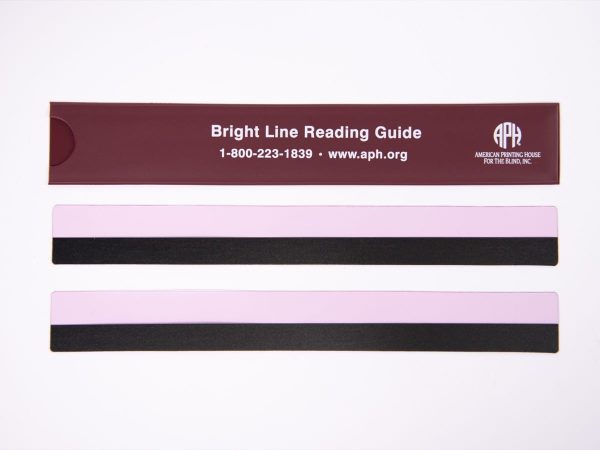 Bright Line Reading Guide in pink