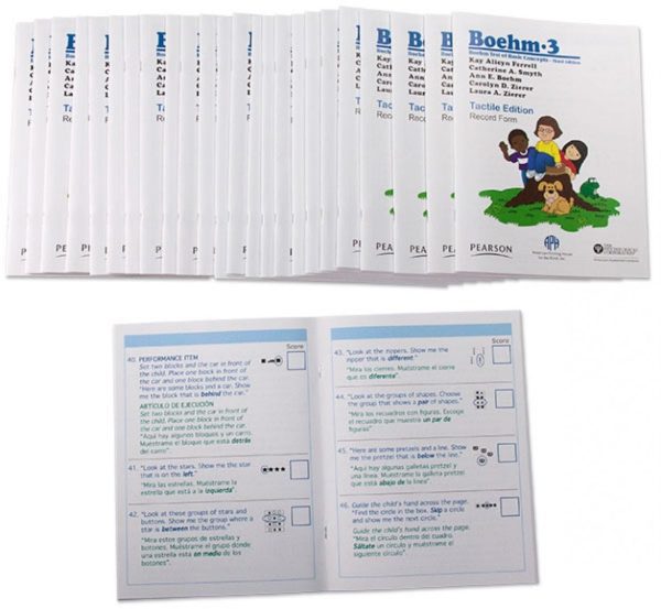 Boehm 3 K 2 Tactile Edition Kit Test Record