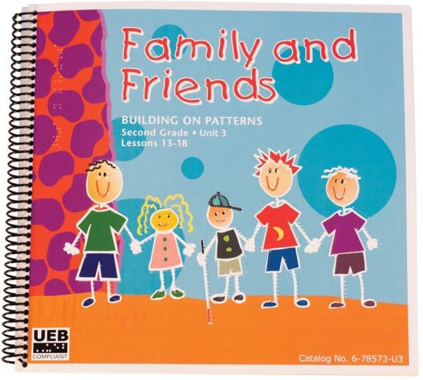 Family and Friends spiral bound book cover