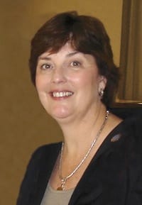 A portrait of Dr. Julie Lee smiling