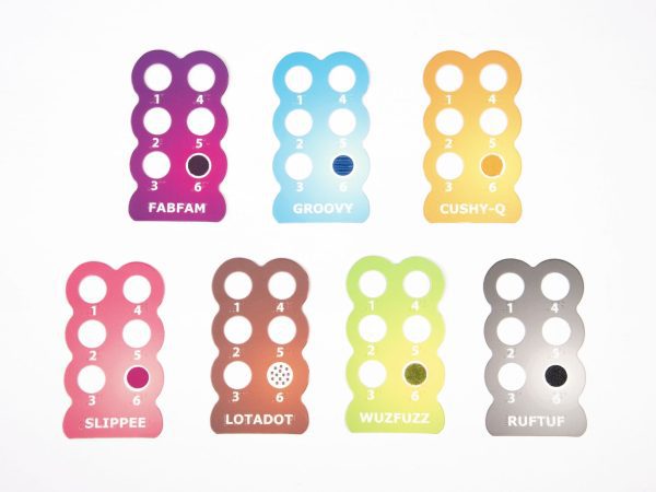 Six Little Dots Color Variations