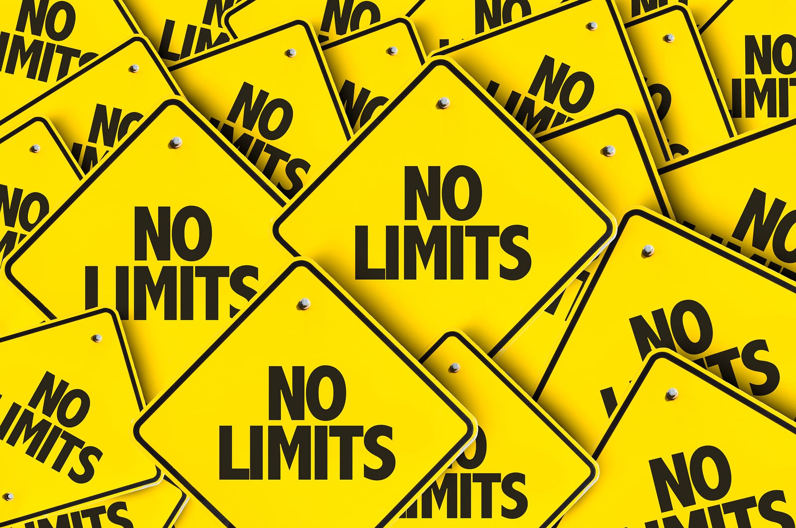 No Limits signs