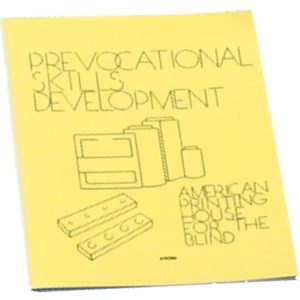 Prevocational Skills Development Materials-Guidebook Print Close-up