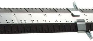 Ruler 1-Foot Braille Metric-English Measurement
