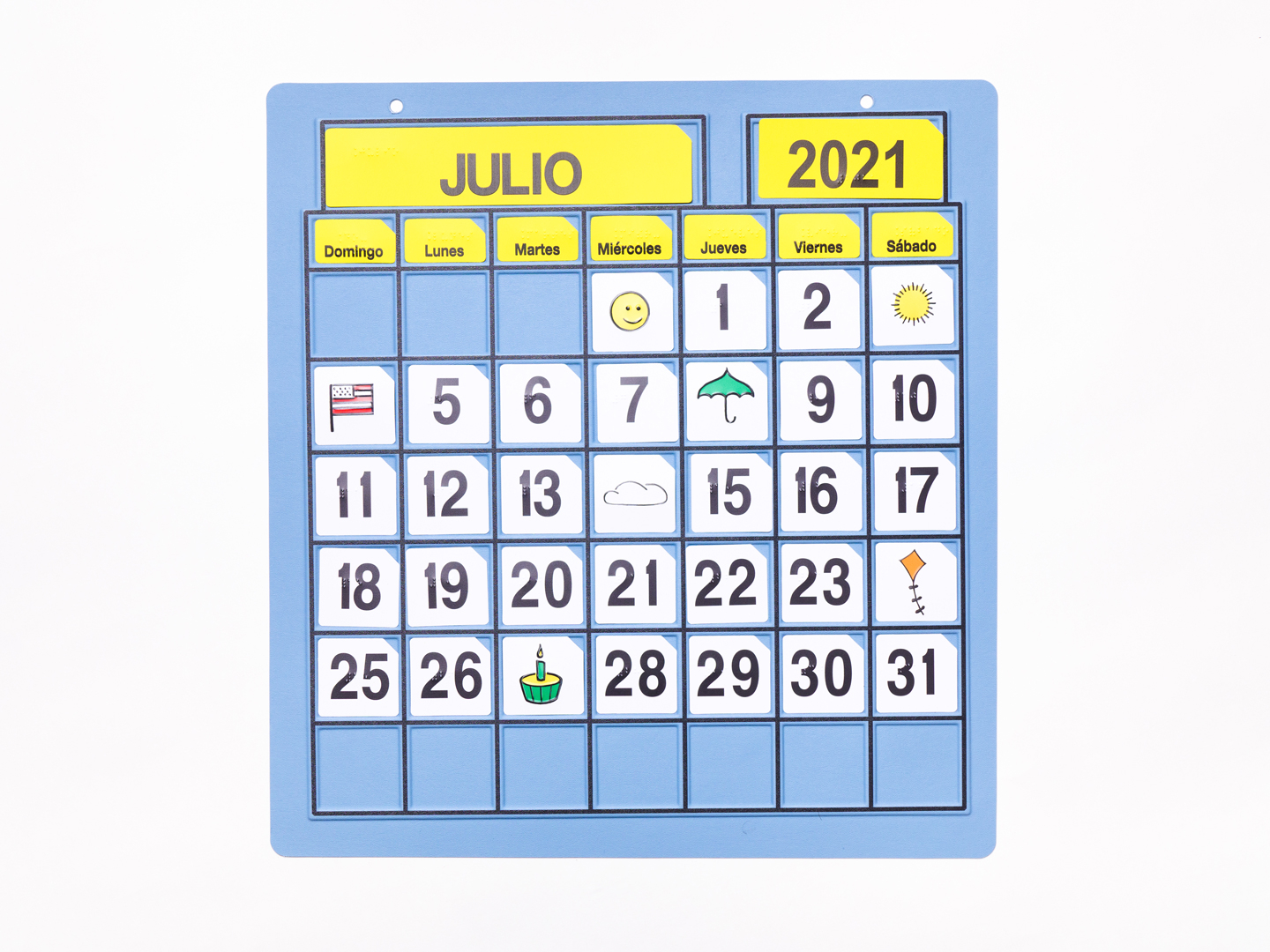 Calendario Espanol Spanish Calendar Pocket Chart Calendar And Weather