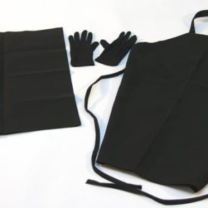 Accessory pack 2 containing gloves apron and mat