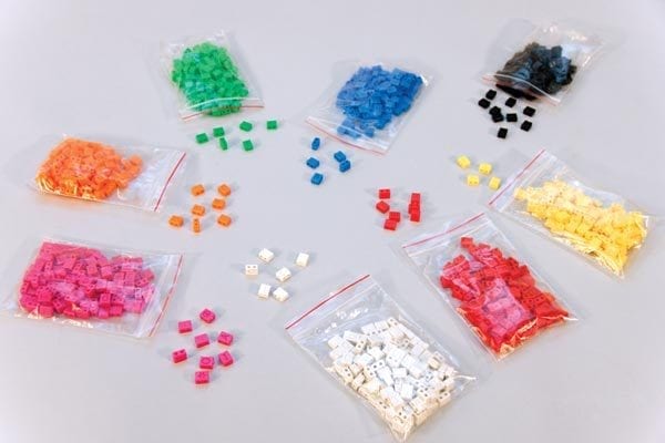 Braille Beads Packs of Mulit-Color Beads