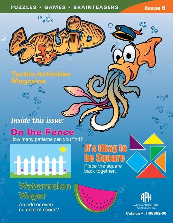 SQUID Tactile Activities Magazine Issue 6