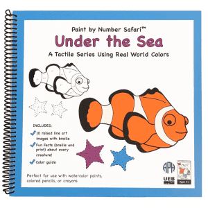 Spiral bound Paint by Number Safari: Under the Sea UEB