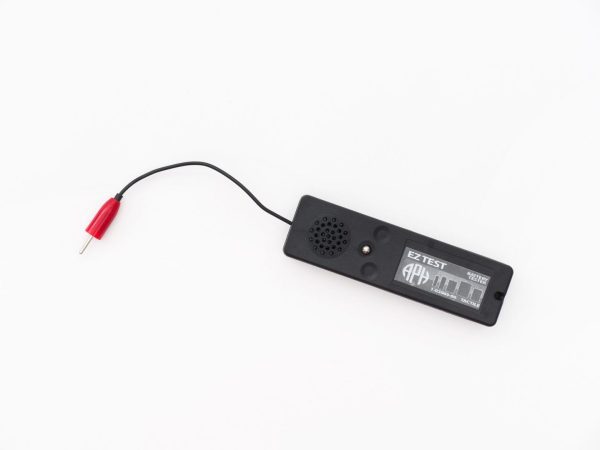 EZ Test Battery Tester Audio Tactile Feedback