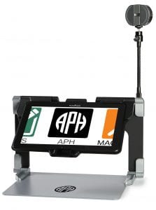 MATT Connect on a white background. The APH logo shows on it's screen